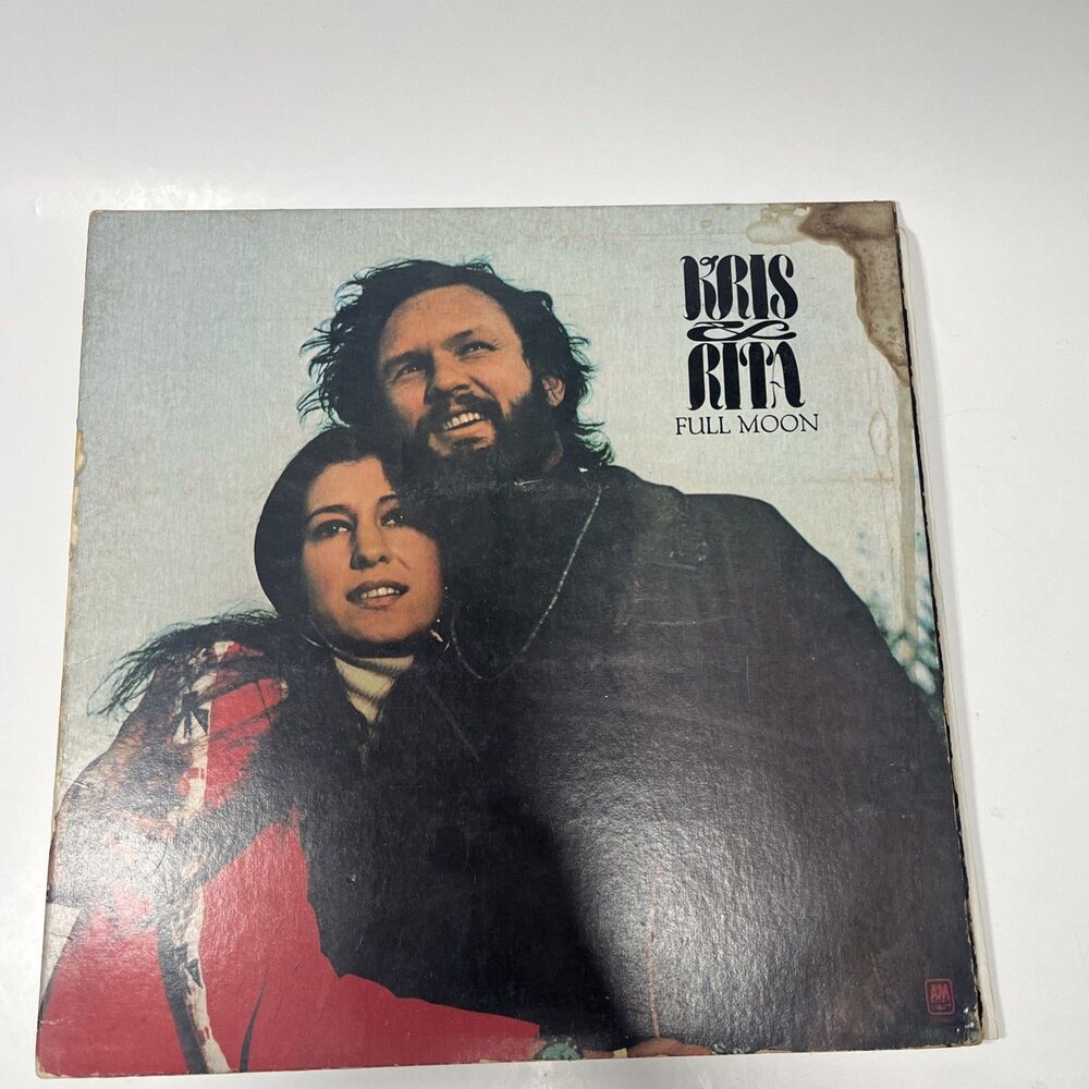 KRIS KRISTOFFERSON RITA COOLIDGE FULL  RECORD ALBUM LP